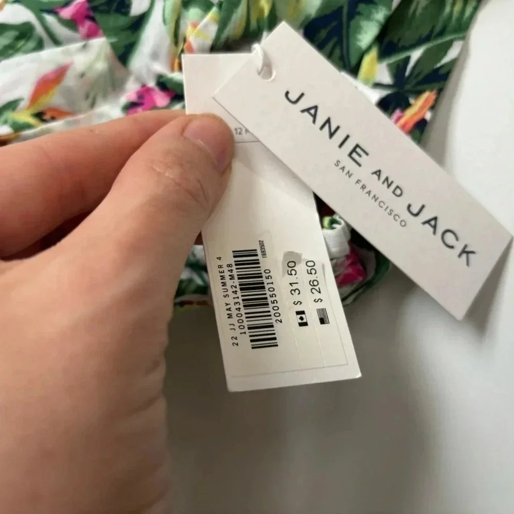 NWT Janie and Jack TROPICAL JUNGLE HEADWRAP or turban